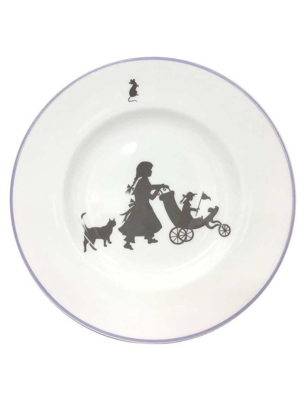 Hermes Silhouette Dessert Plate 20 cm